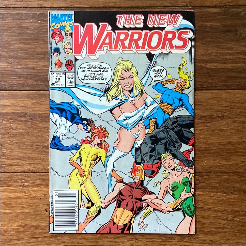 The New Warriors Marvel Comics Issue 10 March 1991 vintage